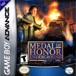 Medal of Honor: Underground box art for GameBoy Advance